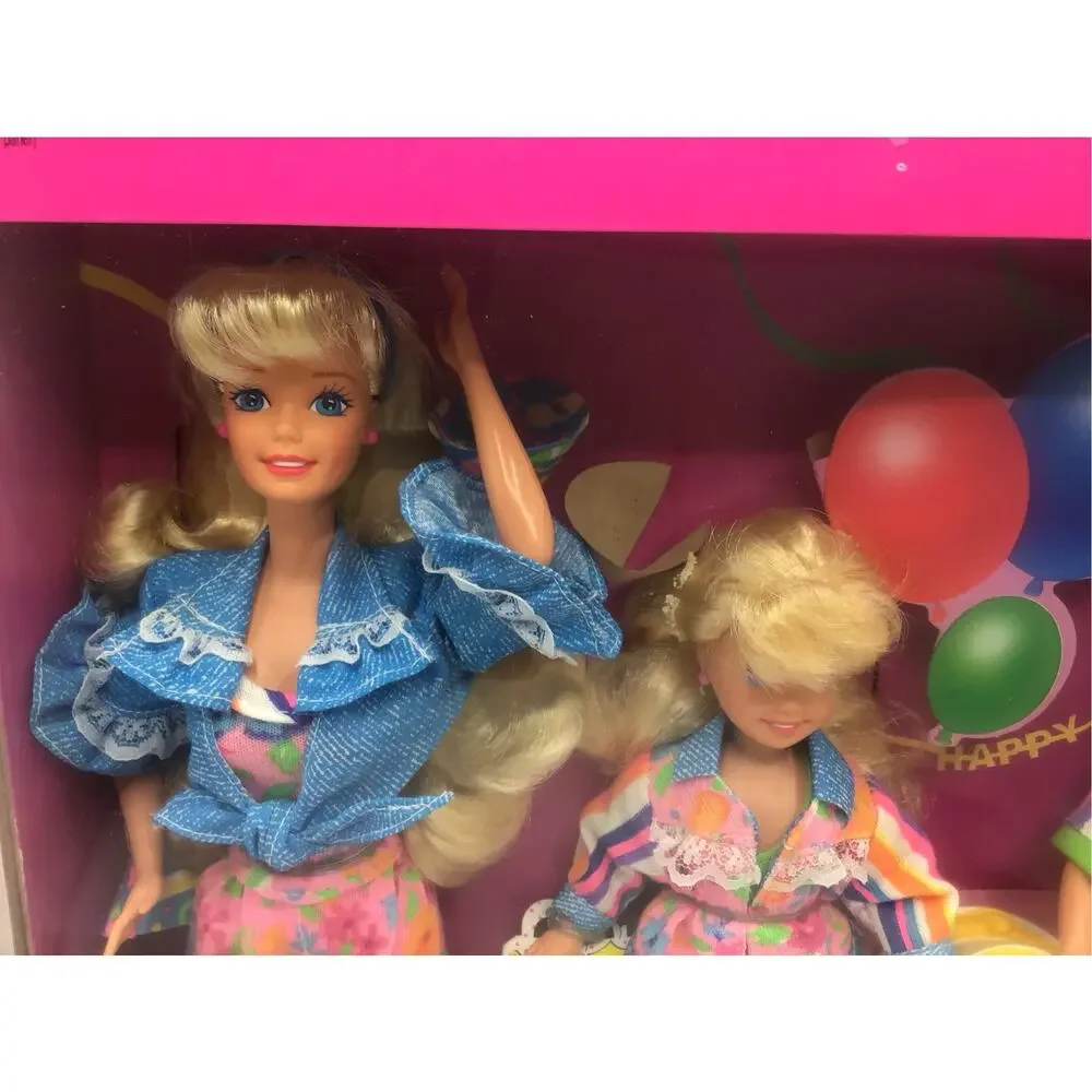 Barbie Birthday Fun At McDonalds Gift Set 1993 Mattel 11589 Stacie Todd NIB New